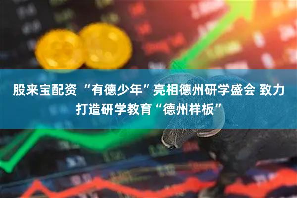 股来宝配资 “有德少年”亮相德州研学盛会 致力打造研学教育“德州样板”